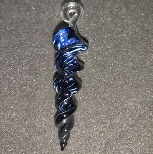 Space icicle ornament